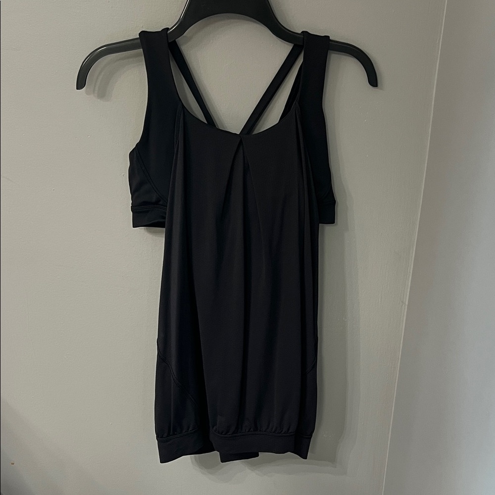 lululemon athletica Black Tank Top